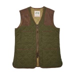Franken & Cie Mens skydevest, oilskin, oliven - 52 (L)