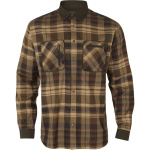 Härkila Pajala skjorte (Beige W/Brown, 3XL)