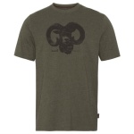 Seeland Outdoor T-Shirt Mens, Pine Green Melange