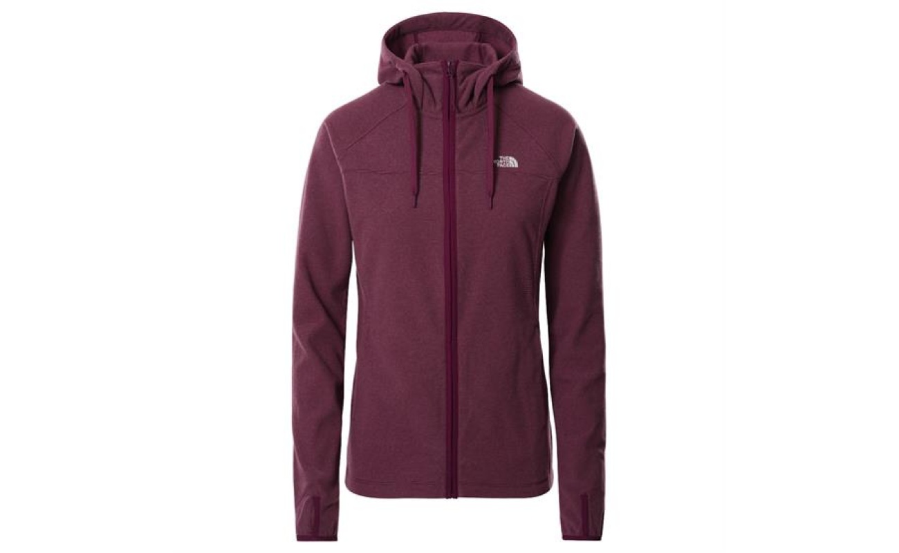 The North Face Womens Homesafe Full Zip Fleece Hoodie, Purple
