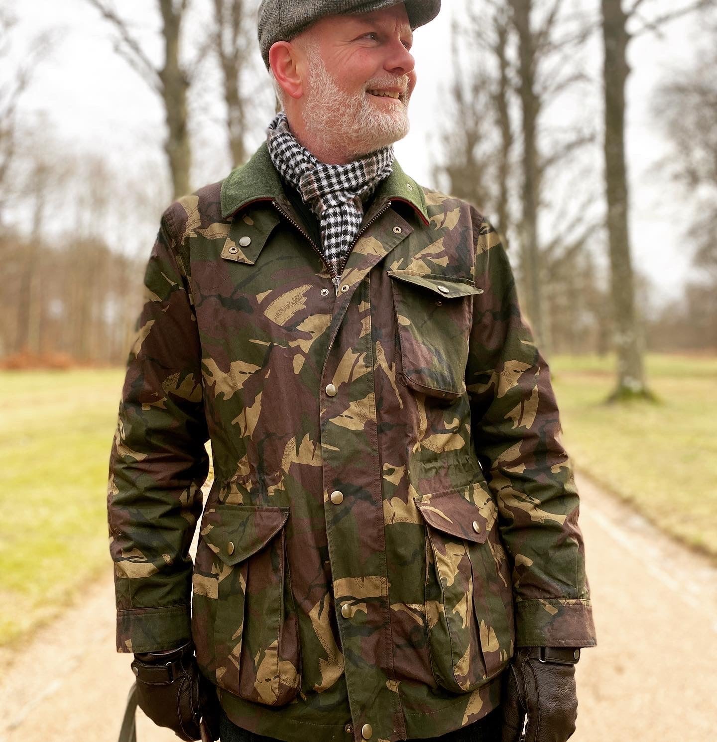 Birkhall oilskin deluxe jagtjakke, herre - 58 (3XL) Birkhall oilskin deluxe jagtjakke, herre - 58 (3XL)